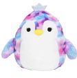 Squishmallows - 30 cm Bamse - Louisa the Purple Penguin