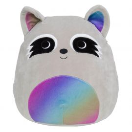 Squishmallows - 30 cm Bamse - Max the Rainbow Racoon