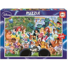 Educa - Puslespil 1000 brikker - The Marvellous World Of Disney II 016297