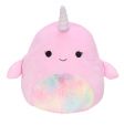 Squishmallows - 30 cm Bamse P8 - Pink Narwhal