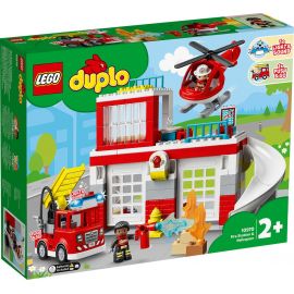 LEGO DUPLO - Brandstation og helikopter 10970