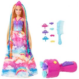 Barbie - Prinsesse med hårtilbehørGTG00