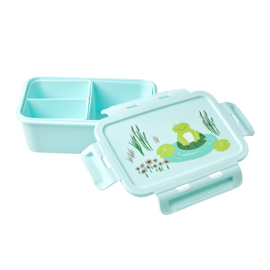 Rice - Lunchbox w. 3 Inserts - Frog Print