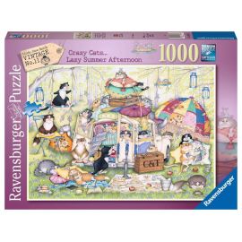 Ravensburger - SkØre katte, Det gode liv 1000p