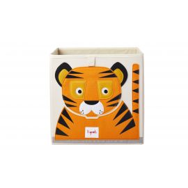 3 Sprouts - Storage Box - Orange Tiger