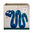 3 Sprouts - Storage Box - Blue Snake