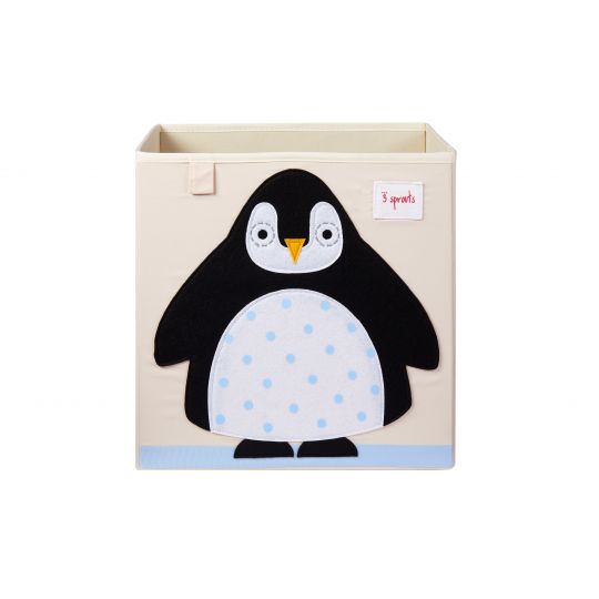 3 Sprouts - Storage Box - Black Penguin