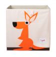 3 Sprouts - Storage Box - Orange Kangaroo