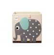 3 Sprouts - Storage Box - Gray Elephant