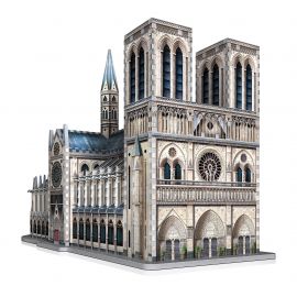 Wrebbit 3D Puslespil - Notre-Dame de Paris