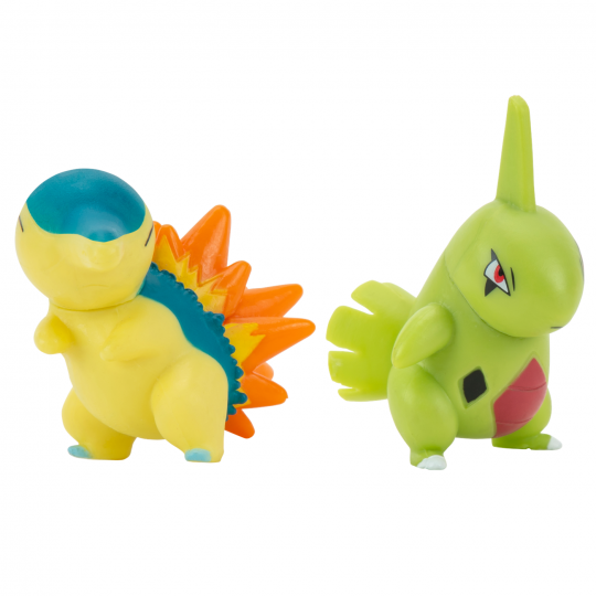 Pokemon - Battle Figur Pakke - Cyndaquil & Larvitar