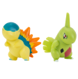 Pokemon - Battle Figur Pakke - Cyndaquil & Larvitar