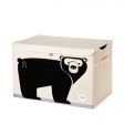 3 Sprouts - Opbevaringskasse - Black Bear