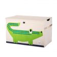 3 Sprouts - Opbevaringskasse - Green Crocodile