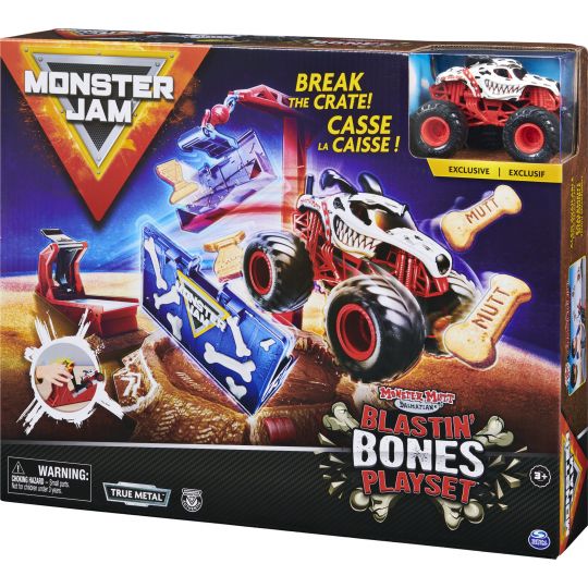 Monster Jam - Monster Mutt Blastin' Bones Legesæt