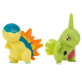 Pokemon - Battle Figur Pakke - Cyndaquil & Larvitar