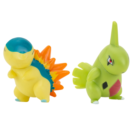 Pokemon - Battle Figur Pakke - Cyndaquil & Larvitar