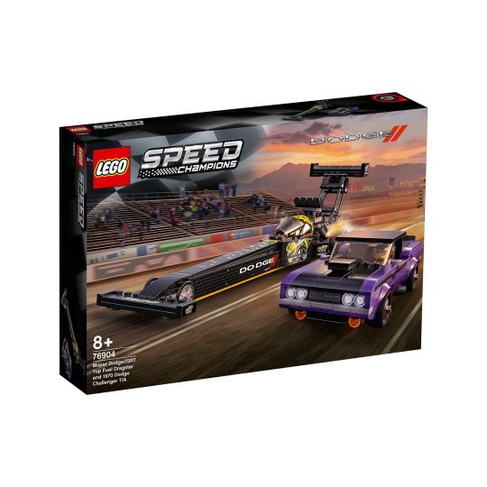 LEGO Speed Champions - Mopar Dodge//SRT Top Fuel-dragster og 1970 Dodge Challenger T/A 76904