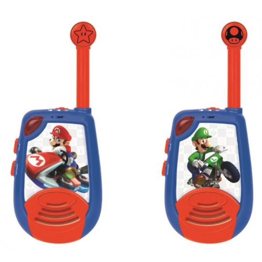 Lexibook - Mario Kart Digitale Walkie-talkies op til 2km Lys funktion