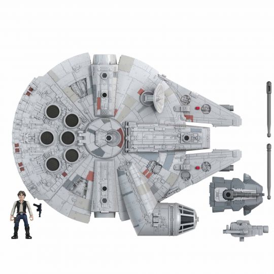 Star Wars - Mission Fleet - Han Solo Millennium Falcon E9343