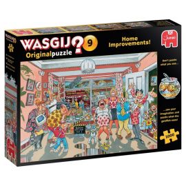 Wasgij Original - Home Impovements  9, Puslespil 1000 brikker