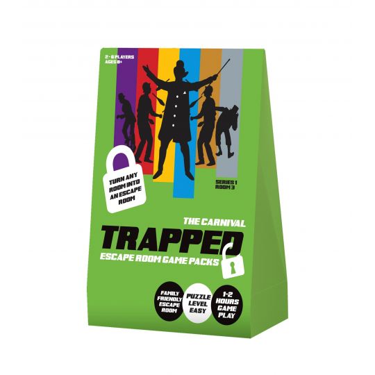 Trapped - The Carnical Escape Room Game Pack Dansk