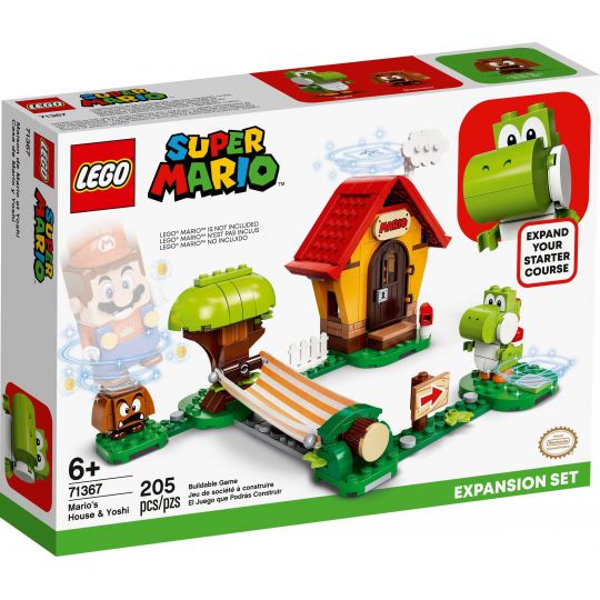 ​LEGO Super Mario - Marios hus og Yoshi – udvidelsessæt 71367​