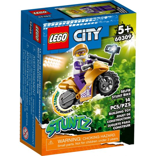 LEGO City - Selfie-stuntmotorcykel 60309