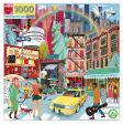 eeBoo - Puslespil - New York Life, 1000 brikker EPZTNYL