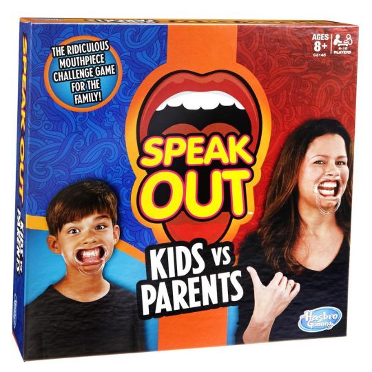 Hasbro Gaming - Speak Out - BØrn mod Voksne DK/