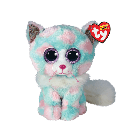 Ty Bamse - Beanie Boos - Den Pastel Kat Opal