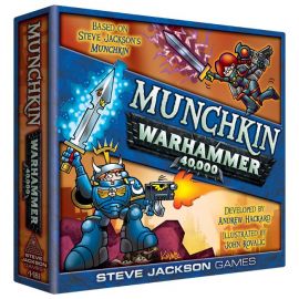 Munchkin - Warhammer 40.000 - Brætspil Engelsk