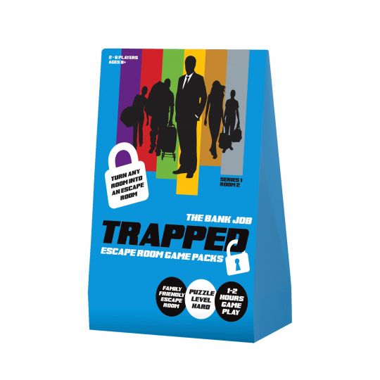 Trapped - The Bank Job Escape Room Game Pack Dansk