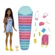 Barbie - Camping Dukke med Hvalp - Brooklyn