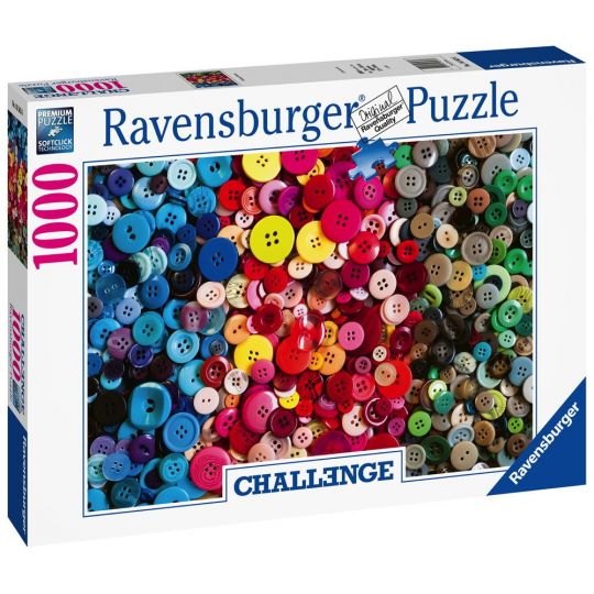 Ravensburger - Puslespil 1000 - Challenge - Knapper