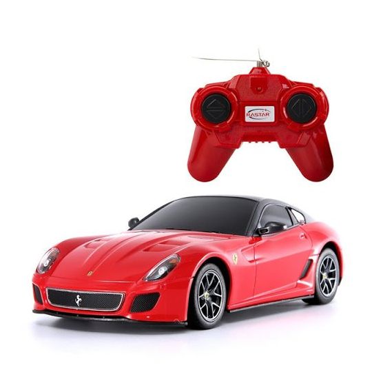 Rastar - Ferrari 599 GTO , RØd - R/C 124