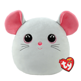 Ty Bamse - Squish a Boos - Musen Catnip 25 cm