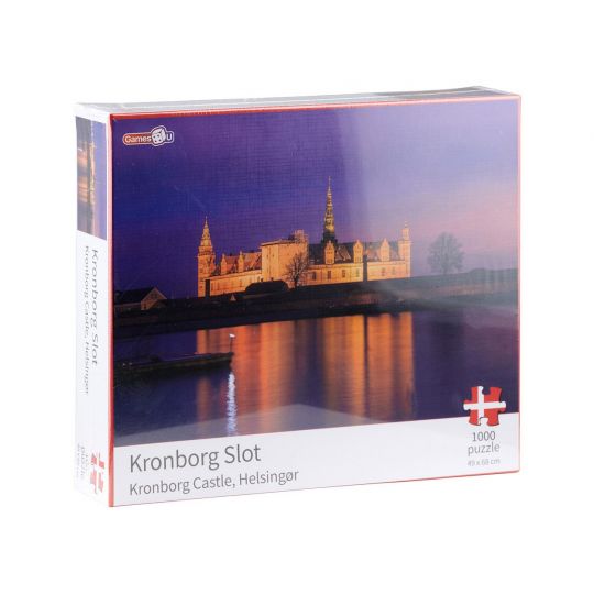 Danmark Puslespil - Kronborg Slot 1000 stk.