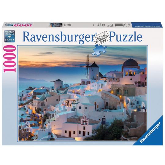 Ravensburger - Puslespil 1000 brikker - Santorini