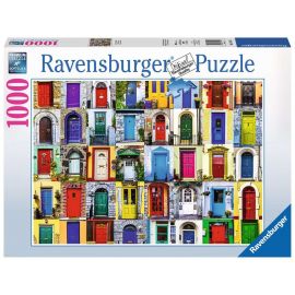 Ravensburger - Puslespil 1000 - Alverdens døre