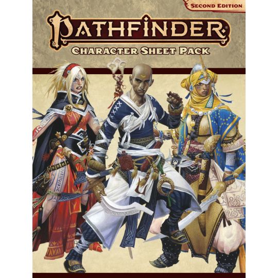 Pathfinder - Character Sheet Pack P2 PZO2202