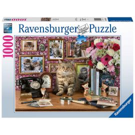 Ravensburger - Puslespil 1000 brikker - My cute kitty