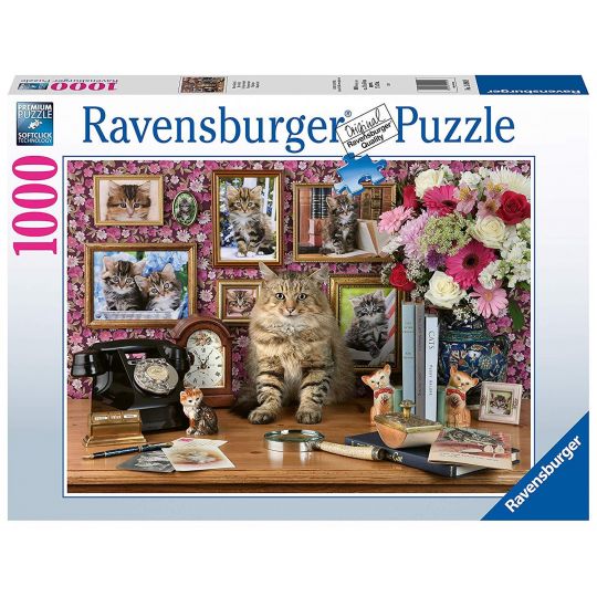 Ravensburger - Puslespil 1000 brikker - My cute kitty