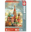 Educa - Puslespil 1000 brikker - St. Basil's Cathedral, Moskva 017998