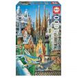 Educa - Puslepil 1000 brikker- Gaudi Collage - Miniature 011874