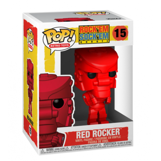 Funko Pop! Retro Toys Rock'Em Sock'Em Robots - Red Rocker 15 51321