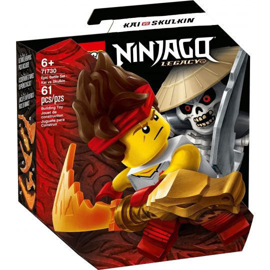 LEGO Ninjago - Episk kampsæt – Kai mod Skulkin-kriger 71730