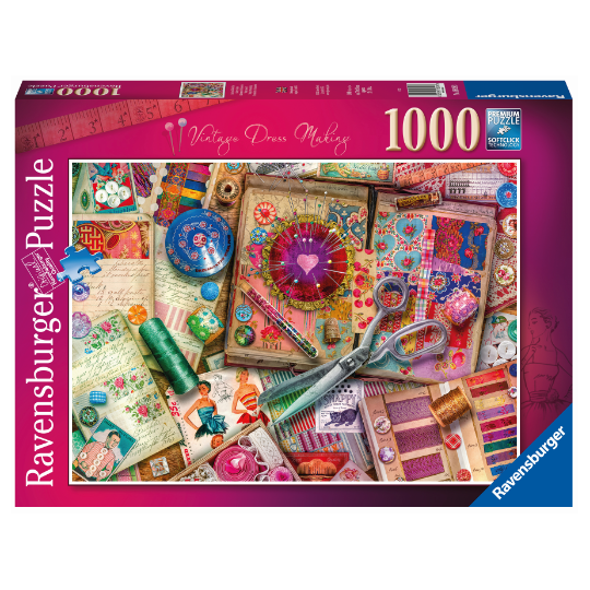 Ravensburger - Vintage kjole fremstiller 1000p