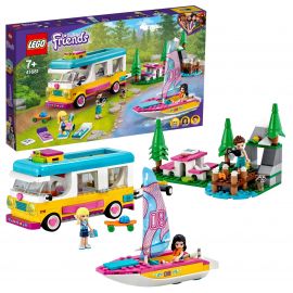 LEGO Friends - Skov-autocamper og sejlbåd 41681