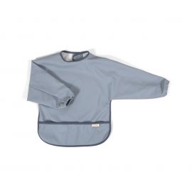 Filibabba - Bib with sleeves - Muddly blue